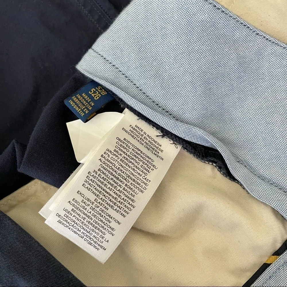 Polo Ralph Lauren Men’s Navy Chino Shorts Size 52B